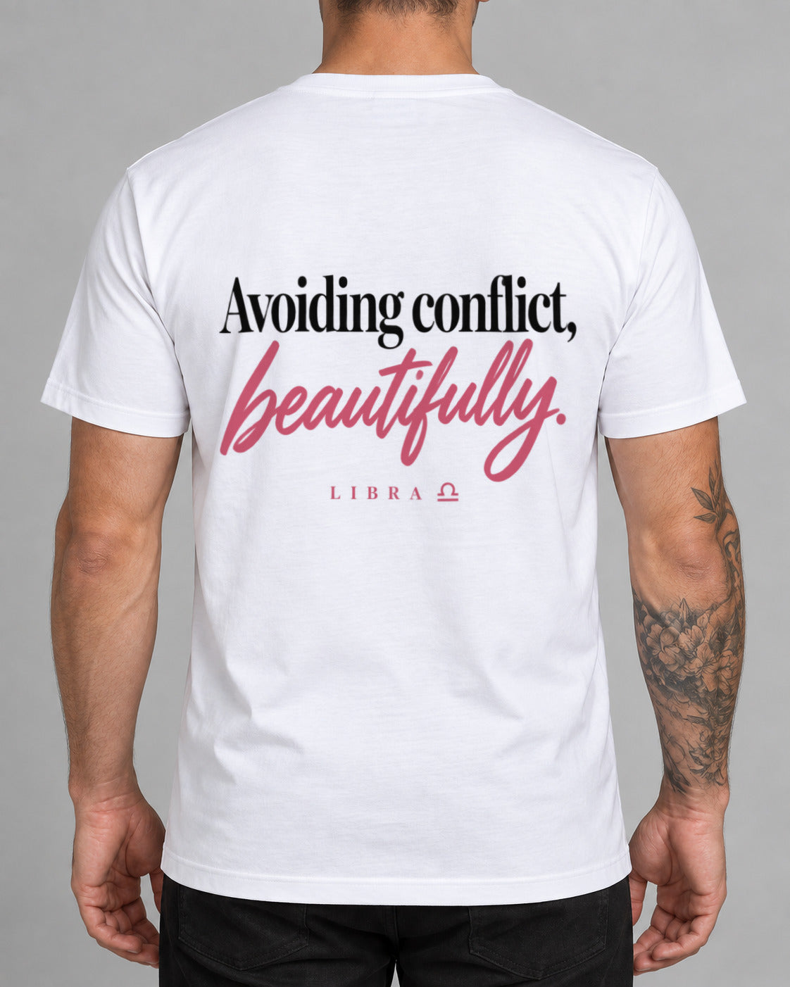 Tricou Libra Avoiding conflict-2