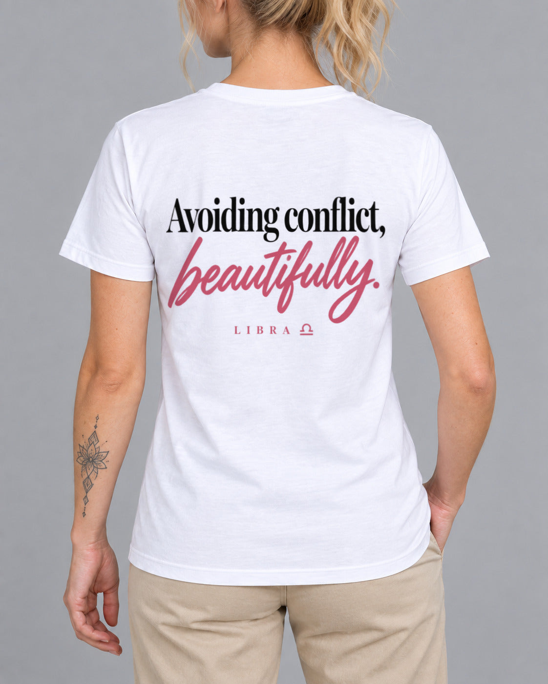 Tricou Libra Avoiding conflict-1