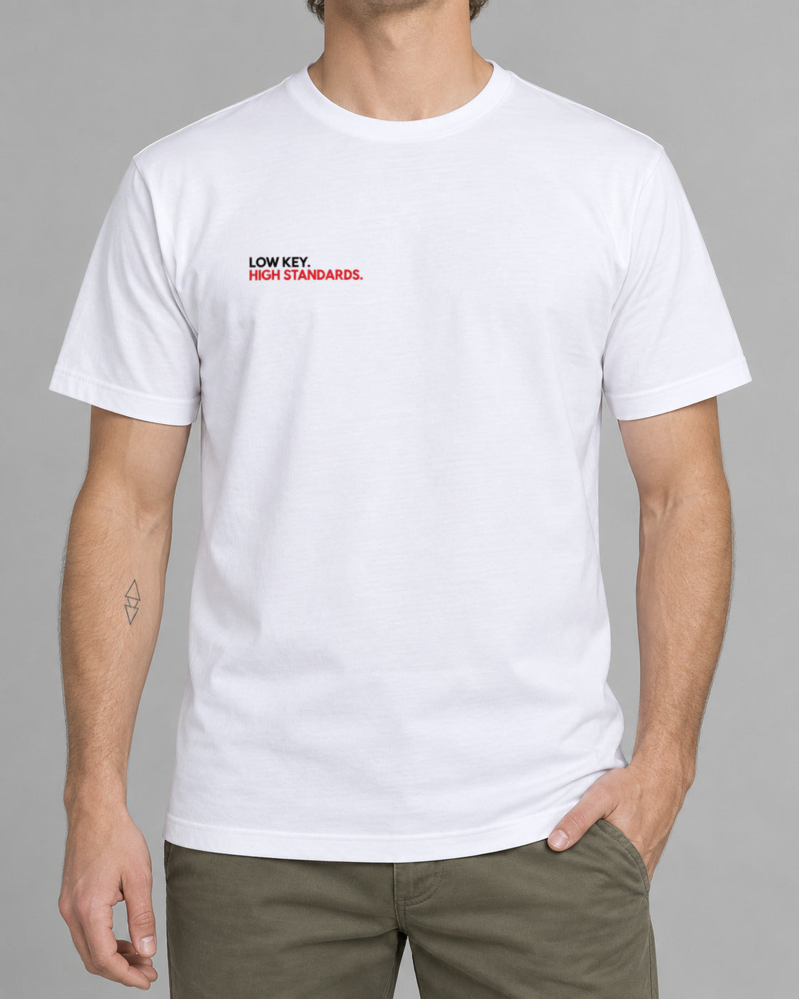 Tricou LOW KEY HIGH STANDARDS-1