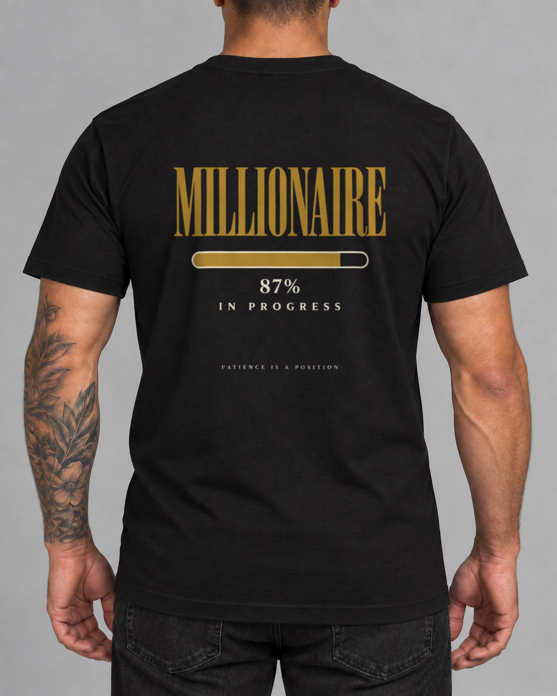 Tricou Millionaire in Progress