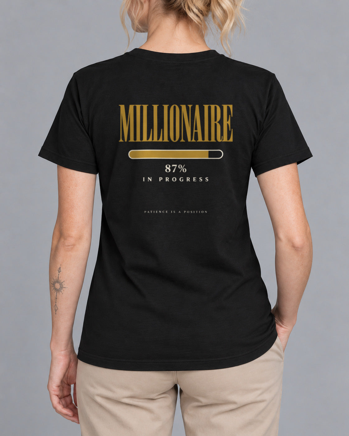 Tricou Millionaire in Progress