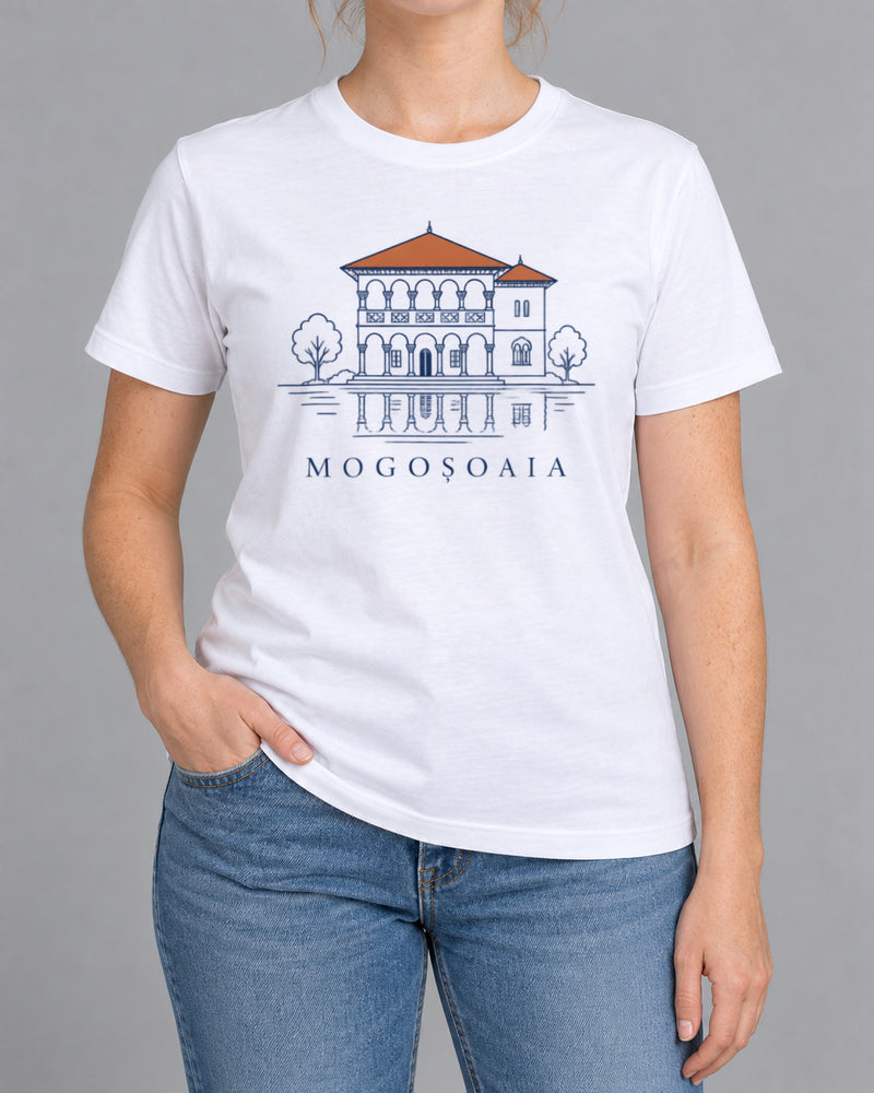 Tricou Mogoșoaia – culoare alb, imaginea 2