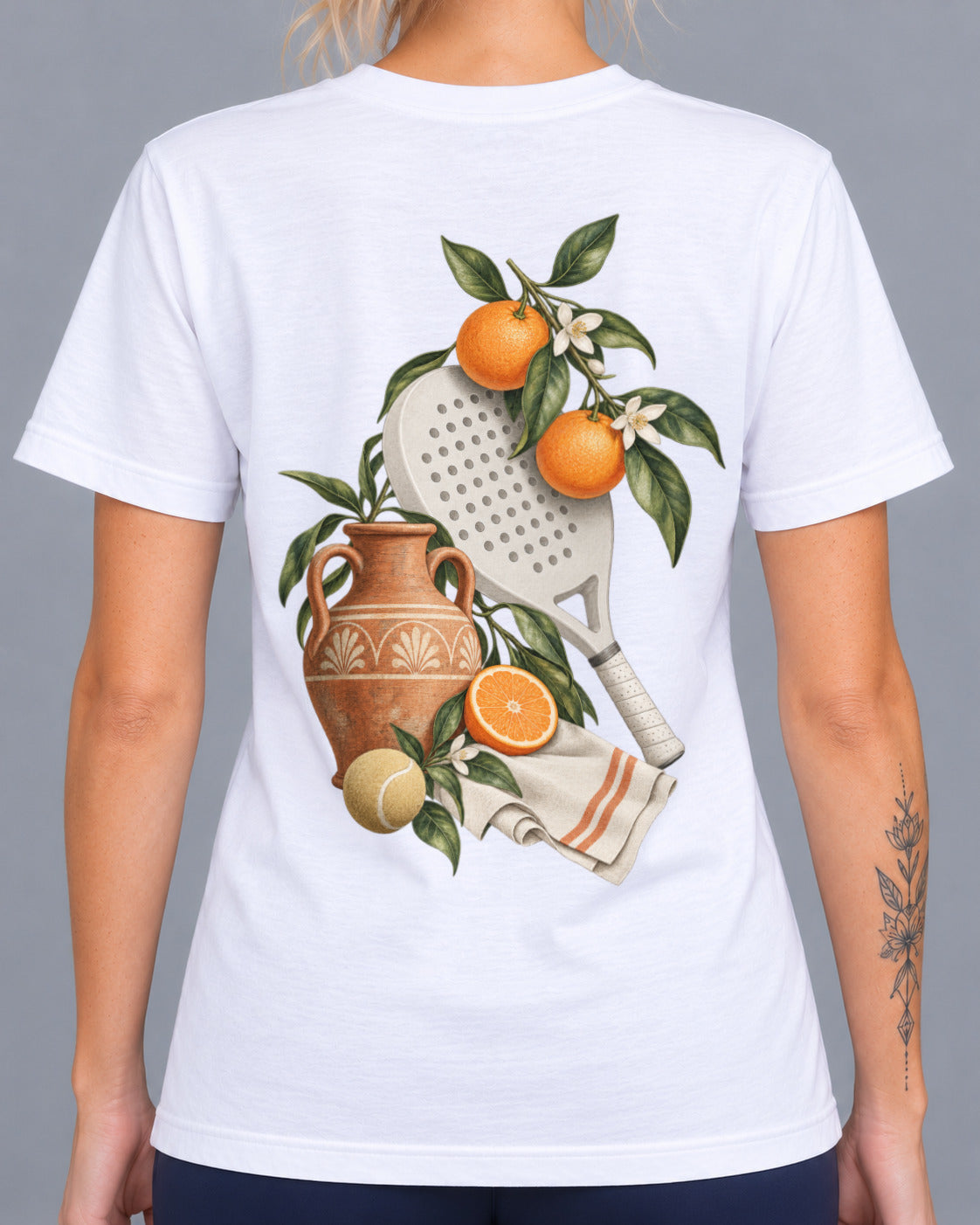 Tricou Orange Padel-1