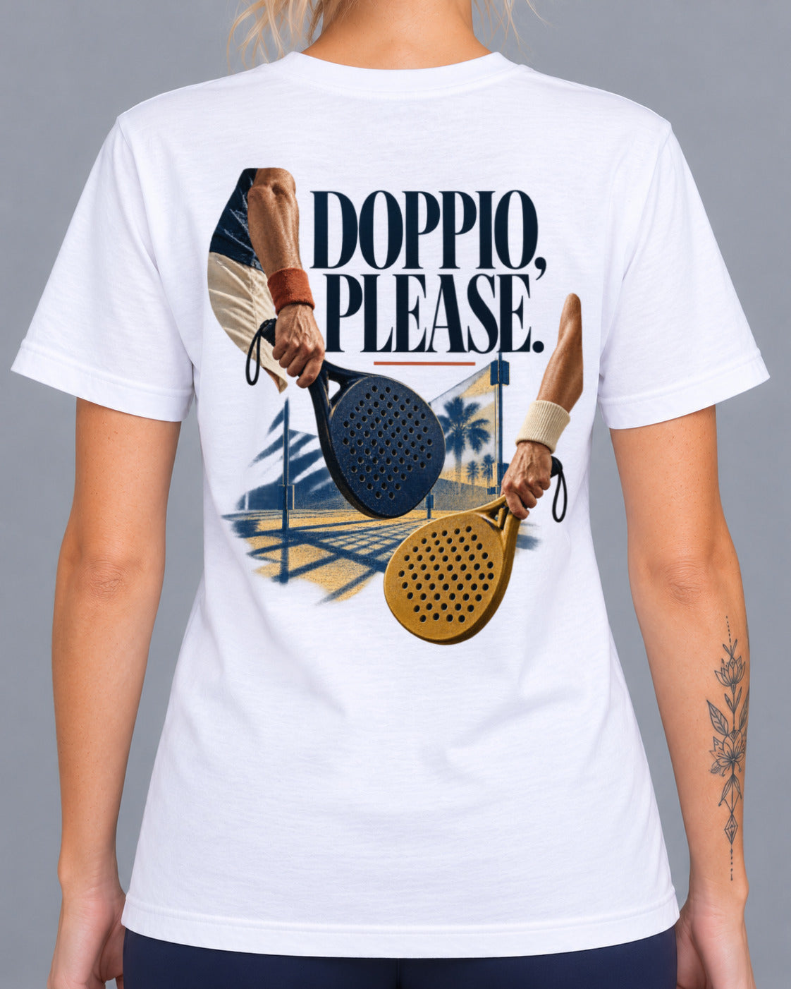 Tricou Padel Doppio Please