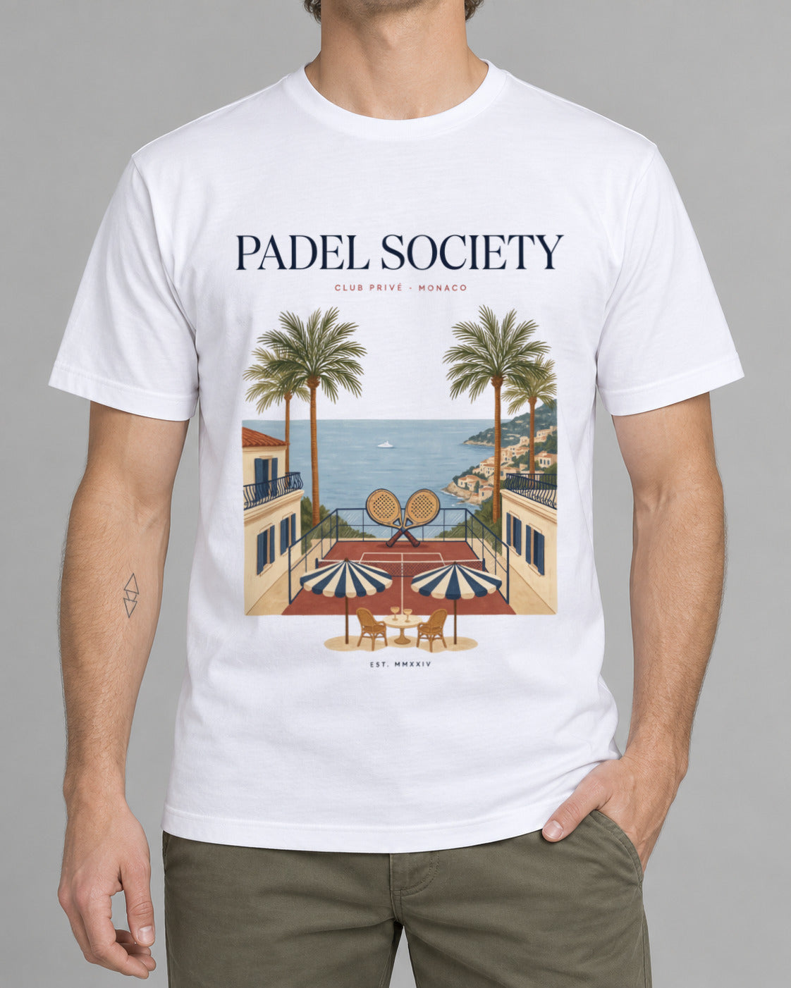 Tricou Padel Society Monaco-1