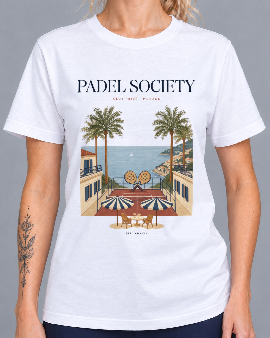 Tricou Padel Society Monaco-3