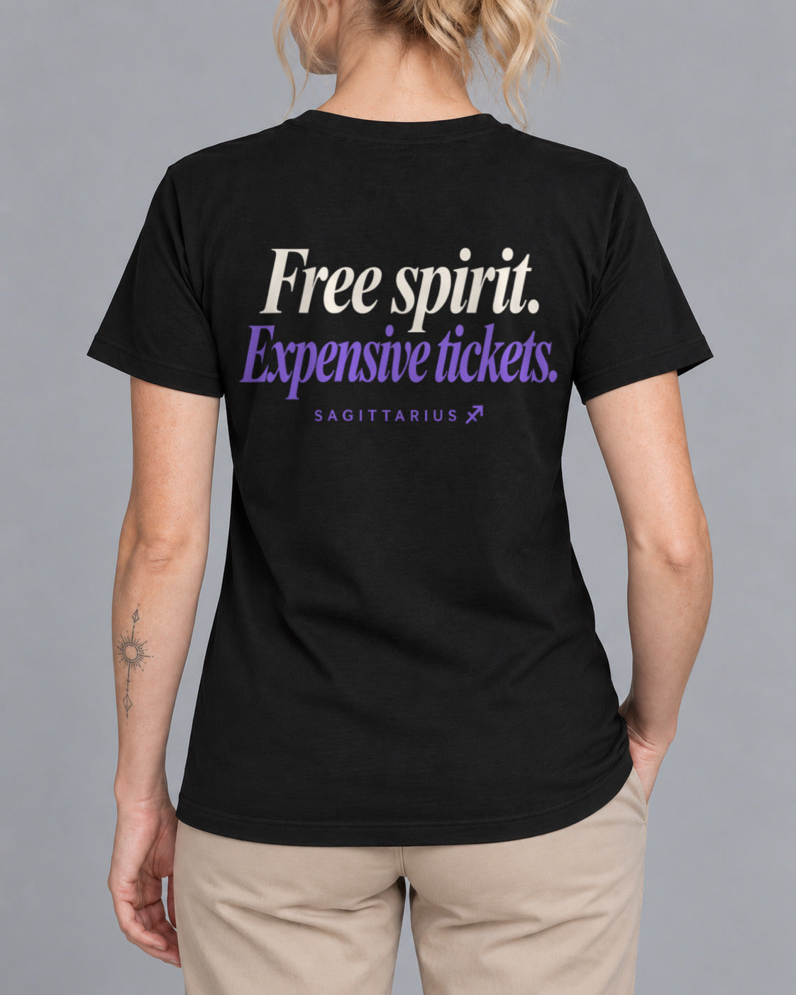 Tricou Sagittarius Free spirit