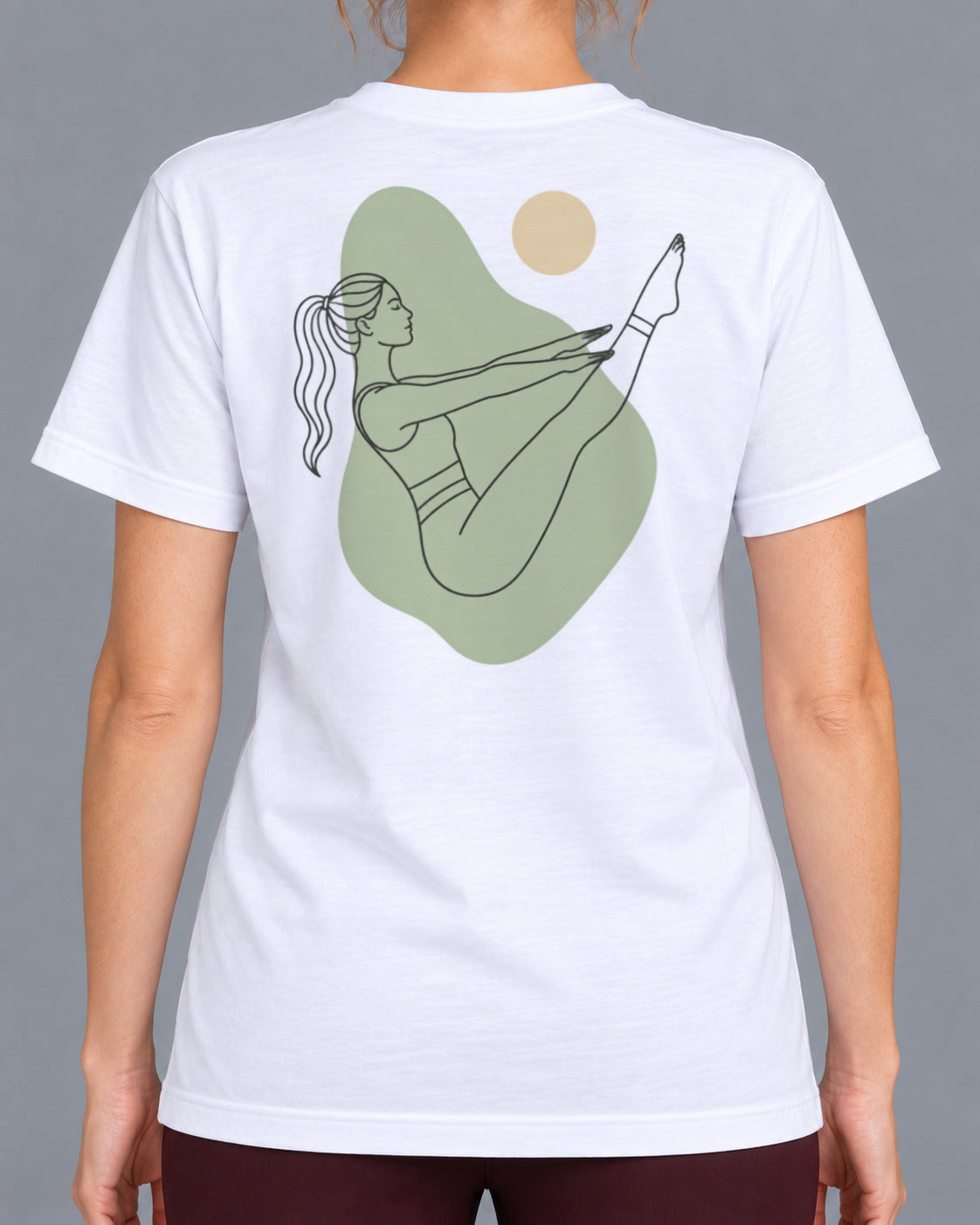 Tricou Teaser – culoare alb