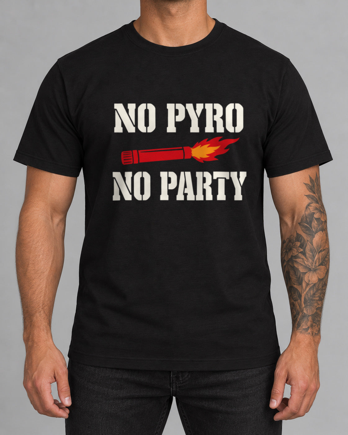 Tricou Ultras No Pyro - No Party-1