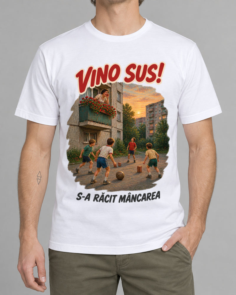Tricou Vino Sus-1