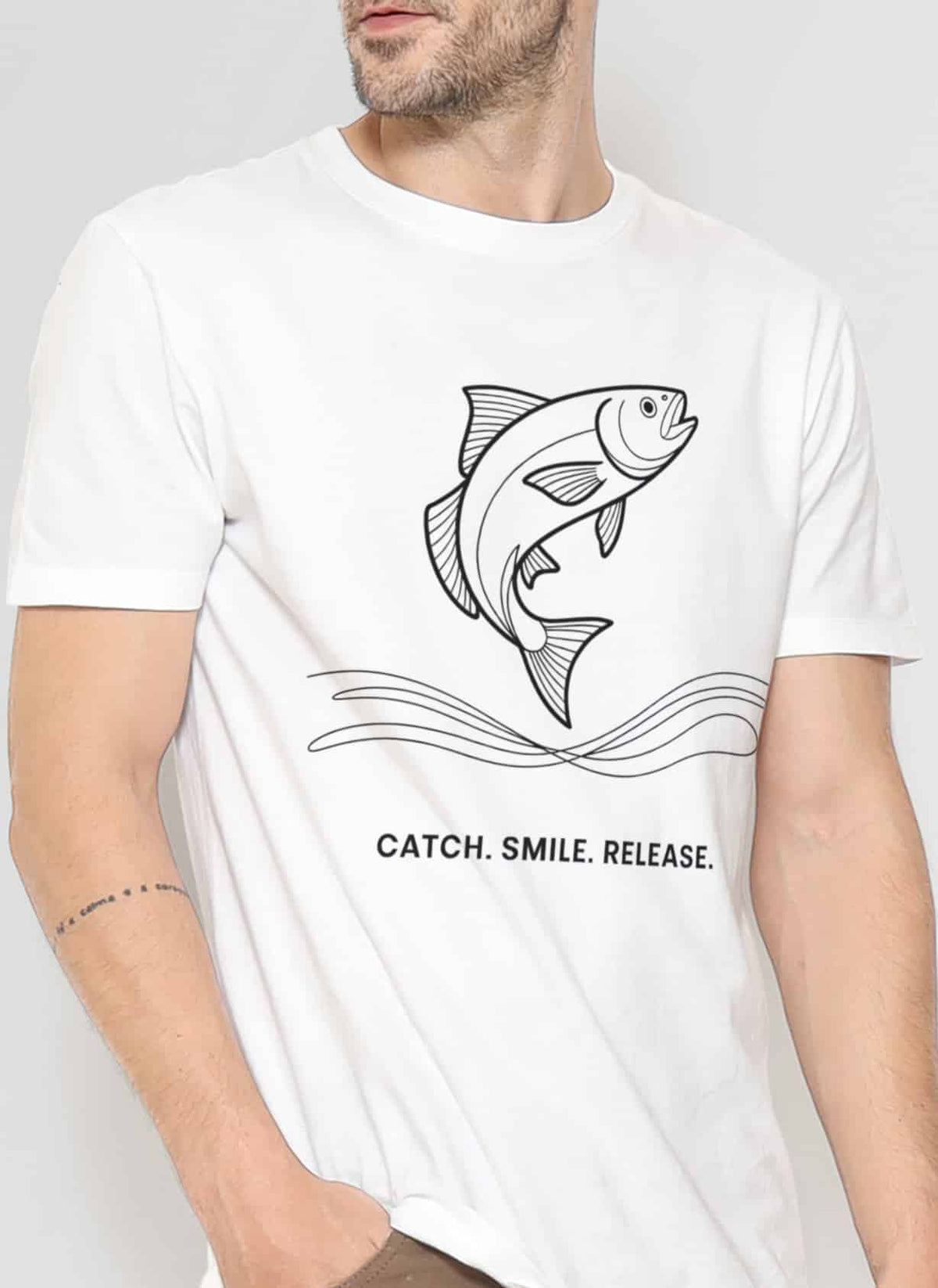 Tricou Catch.Smile.Release