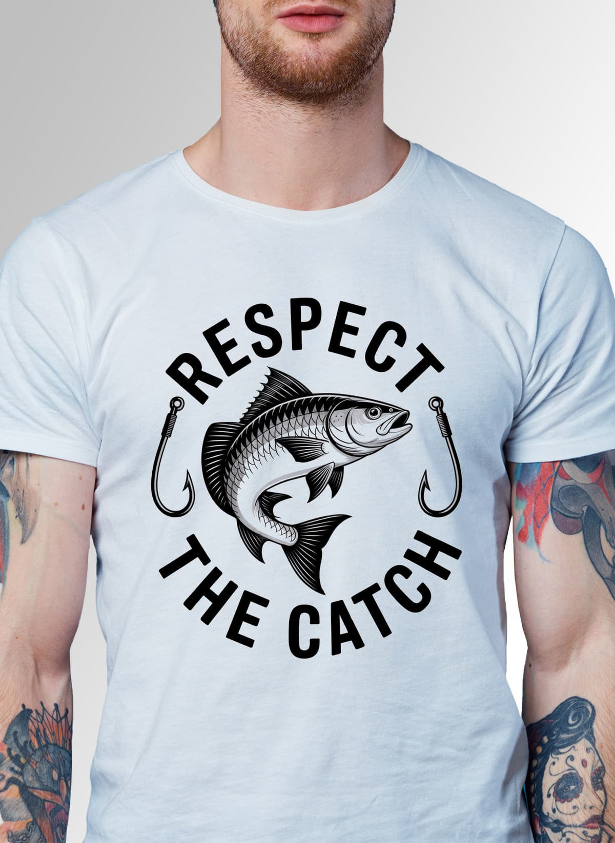 Tricou Respect the catch
